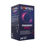 Control Finissimo Senso Lot de 24 préservatifs lubrifiés plus fins avec ajustement parfait pour une plus grande sensibilité et u