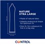 Control Préservatifs Nature XL. Boîte Pack économique 24 préservatifs lubrifiés. Ajustement parfait pour une relation sûre.