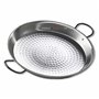 MENASTYL CUISSON 1966002 Plat Paella avec Anses Acier Noir 46 x 36 x 4 cm