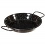Garcima La Ideal Poêle à paella en acier émaillé Noir 15 cm