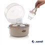 Jané Stérilisateur pour micro-ondes, avec panier pour tétines et petits accessoires, capacité 6 biberons