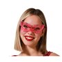 BigBuy Carnival Lunettes papillon lumière rose