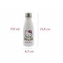 CYPBRANDS CyP Brands-Hello Kitty Sanrio Bouteille d'eau Bidon Gourde Horoscope Balance 550 ml Blanc Produit officiel