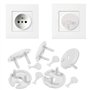 Kits Sécurité de Bébé Enfants – Caches Prises Électrique pour Enfant Sécurité (20 caches+5 clés)+10 Protection Coin Table Enfant