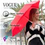 Mini parapluie résistant et très fonctionnel VOGUE. Pliable pour homme avec ouverture et fermeture automatique (Duomatic). Systè
