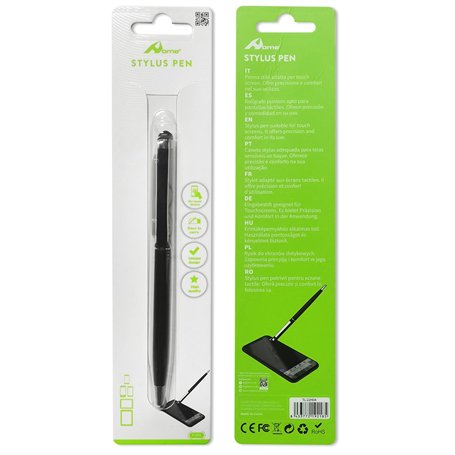 Home 2024 Stylet pour Tablette Tactile innovant 2 en 1 en Caoutchouc + Stylo à Bille