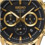 SEIKO Hommes Analogique Quartz Montre avec Bracelet en Silicone SSB446P1