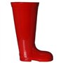 DONREGALOWEB Porte-Parapluie en céramique en Forme de Botte de Couleur Rouge