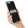 Coque pour Xiaomi Redmi Note 9S - Note 9 Pro Officielle DC Comics Batman Logo Transparent pour protéger votre téléphone portable