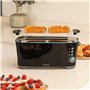Cecotec Grille-pain Toast&Taste Extra Double B, 1350 W de puissance, Double fente longue pour 2 tartines, Arrêt et Popup automat
