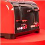 Cecotec Grille-pain vertical Toastin' time 1700 Double Red, 1700 W, Double fente courte et large de 3,8 cm, Varillas Supérieures
