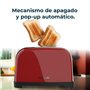 Cecotec Grille-pain vertical Toastin' time 1700 Double Red, 1700 W, Double fente courte et large de 3,8 cm, Varillas Supérieures