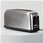 Cecotec Grille-pain Vertical 1 Fente Longue Toastin' time 850 Inox Long Lite. 850 W, 2 Tranches de Pain, Fente Large de 3,8 cm,
