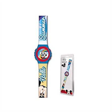 Mickey Mouse Montre Numérique Bracelet Mixte Adulte