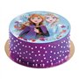 Dekora - 231347 Topper de Gâteau Sans Sucre pour Enfants avec Frozen II, 100% comestible, 16 Centimètres