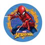 Dekora - Decoration Gateau Anniversaire Feuille Azyme de Spiderman - 20 cm Diametre