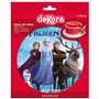 Dekora - La Reine des Nieges - Disque Comestible pour Décoration de Gâteau d'Anniversaire (Disque Azyme 20CM)