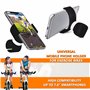 Support Telephone Velo Appartement Home Trainer Tapis de Course Potence elliptique Adaptation Universelle aux Smartphones jusqu'