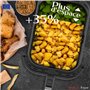 Boston Tech® Friteuse à Air Master Fryer 5L | Air fryer 1500W + 5 Programmes + Commande Tactile + Température Réglable | Panier 