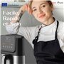 Boston Tech® Friteuse à Air Master Fryer 5L | Air fryer 1500W + 5 Programmes + Commande Tactile + Température Réglable | Panier 