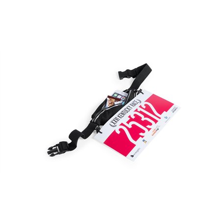 Sac Banane Porte-dossard de Course étanche au Design Sportif - Idéal pour la Course à Pied