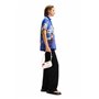 Desigual liquidflower TR, Accessories PU Across Body Bag Femmes, Blanc, Taille Unique