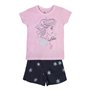 CERDÁ LIFE'S LITTLE MOMENTS Combinaison d'Été pour Fille de Elsa Costume 2 pièces (t-Shirt + Short) | 100% Coton de la Reine des
