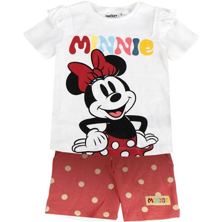 CERDÁ LIFE'S LITTLE MOMENTS Minnie Maus Jogginganzug Kinder – 2-teilig – Bequemes & Stilvolles Outfit für Mädchen Montre