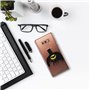 Personalaizer Coque pour Samsung Galaxy Note 9 - Batman Silhouette noire