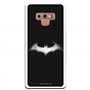 Personalaizer Coque pour Samsung Galaxy Note 9 - Batman Logo White