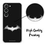 Personalaizer Coque Compatible avec Samsung Galaxy S23 - Batman Logo White