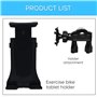Support Tablette Velo Appartement Home Trainer elliptique Route valable pour Toutes Les tablettes pc du marché et guidons de Tou