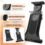 Support Tablette Velo Appartement Home Trainer elliptique adaptabilite Universelle a Tous Les modeles de tablettes et guidons In