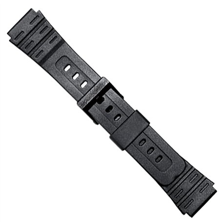 Diloy Bracelet montre compatible avec Casio W59 W63 W64 W66 W67 W85 EB3005 F105 F106 F91 F93 F94 F98 FLB91 FS60 JC30 NL01C 284P1