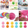 Lanternes en Papier 12 Pièces STARPIA Lampion Chinois Abat-jour en Papier 6" 8" 10" 12" Ronde Lampes en Papier Boule pour Décora