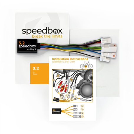 SpeedBox 3.2 Compatible avec Les vélos électriques Giant/Puce de Tuning pour Moteurs SyncDrive 2017-2024