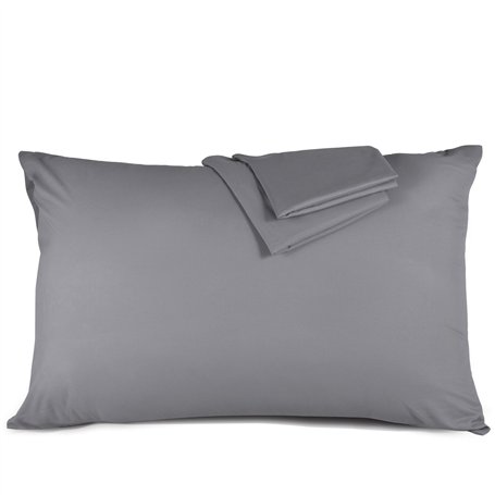 Duractron Lot de 2 Taie d’oreillers 100% Microfibre Super Douceur