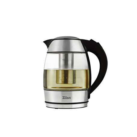 Zilan Bouilloire en verre avec filtre