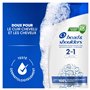 Head & Shoulders Classic 2 en 1 Shampoing Antipelliculaire 6x300ml; Jusqu'à 100% des Pellicules Éliminées, Cliniquement Prouvé; 