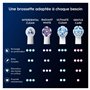 Oral-B Lot De 2 Brossettes Interdentaires De Rechange AUTHENTIQUES, Brossage En Profondeur Dans Les Zones Difficiles D’Accès, Br