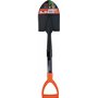 BLACK+DECKER Pelle - 67 cm - 800 g - Inoxydable - Tête en Acier au Carbone et Manche en Fibre de Verre - Noir