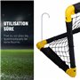 Umbro Cage de Foot 50 x 44 x 44 cm - Ensemble de 2 Buts de Foot - Mini But Pliable - Kit Entrainement Football pour Enfants et A