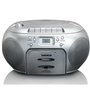 Lenco SCD-42 Argent - Systèmes stéréo portables (FM