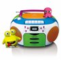 Lenco SCD-971 -Radio pour Enfants - Radio Cassette avec CD - Radio CD - Lecteur de Cassettes - Haut-parleurs stéréo - Prise Casq