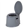 Bo-Camp - Toilette Portable - 7 ltr - Gris