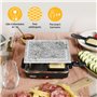 Appareil à raclette Tristar RA-2745 - Pierre à cuire - Surface de de cuisson 21 x 21 cm - Pour 4 personnes