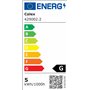 CALEX Lot de 10 Smart Ampoules LED GU10 RGB CCT WiFi, 345lm, 4,9W, Alexa/Google/Siri, 16M couleurs, blancs 2200-4000K, dimmable,