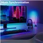 CALEX Smart Gaming - Barre LED Gaming pour Écran - Compatible Razer Chroma - Smart Home - Synchronisation RGBIC pour PC - Music 