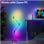 Calex Barre lumineuse LED pour moniteur de jeu - 2 pièces - Compatible Razer Chroma - Synchronisation RGBIC pour PC - Éclairage 