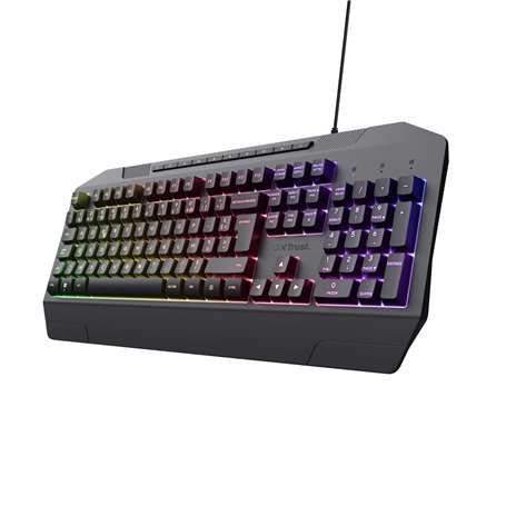 Trust Gaming GXT 836 Evocx Clavier Gamer AZERTY Français Filaire USB
